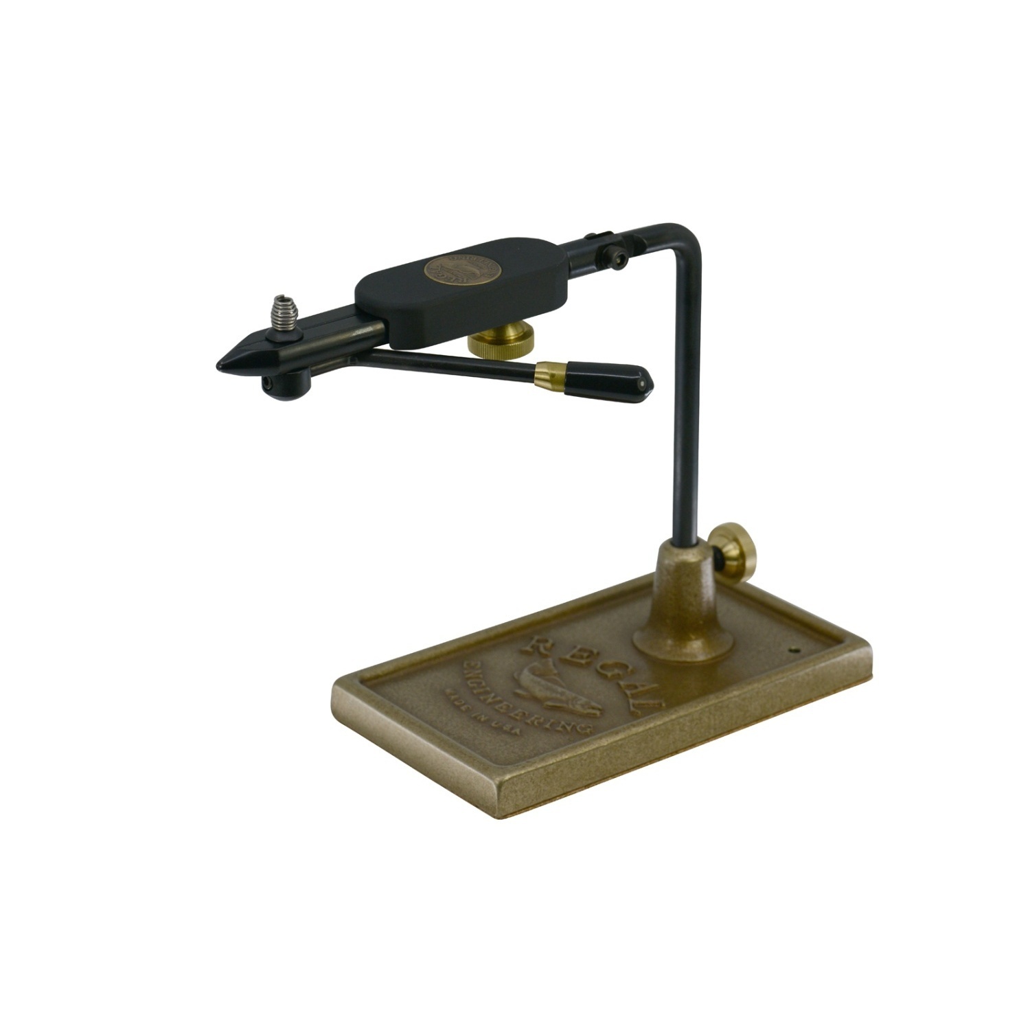 Regal Medallion Series Vise - Regular Jaws/Bronze Traditional Base i gruppen Krok & Småplock / Flugbindning / Bindstäd hos Sportfiskeprylar.se (REG-RPBR-10T)