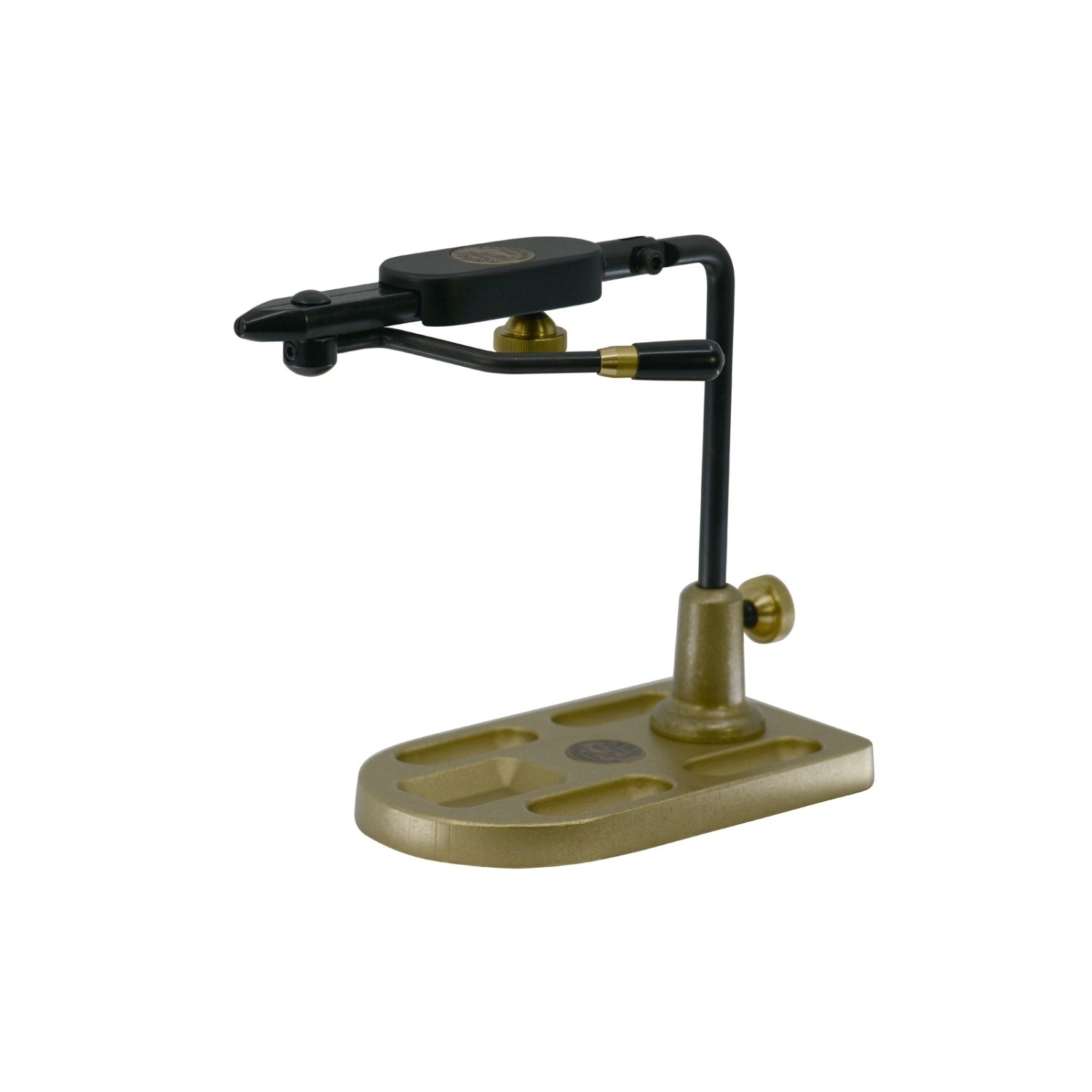 Regal Medallion Series Vise - Shank Jaws/Bronze Pocket Base i gruppen Krok & Småplock / Flugbindning / Bindstäd hos Sportfiskeprylar.se (REG-SHK-70P)