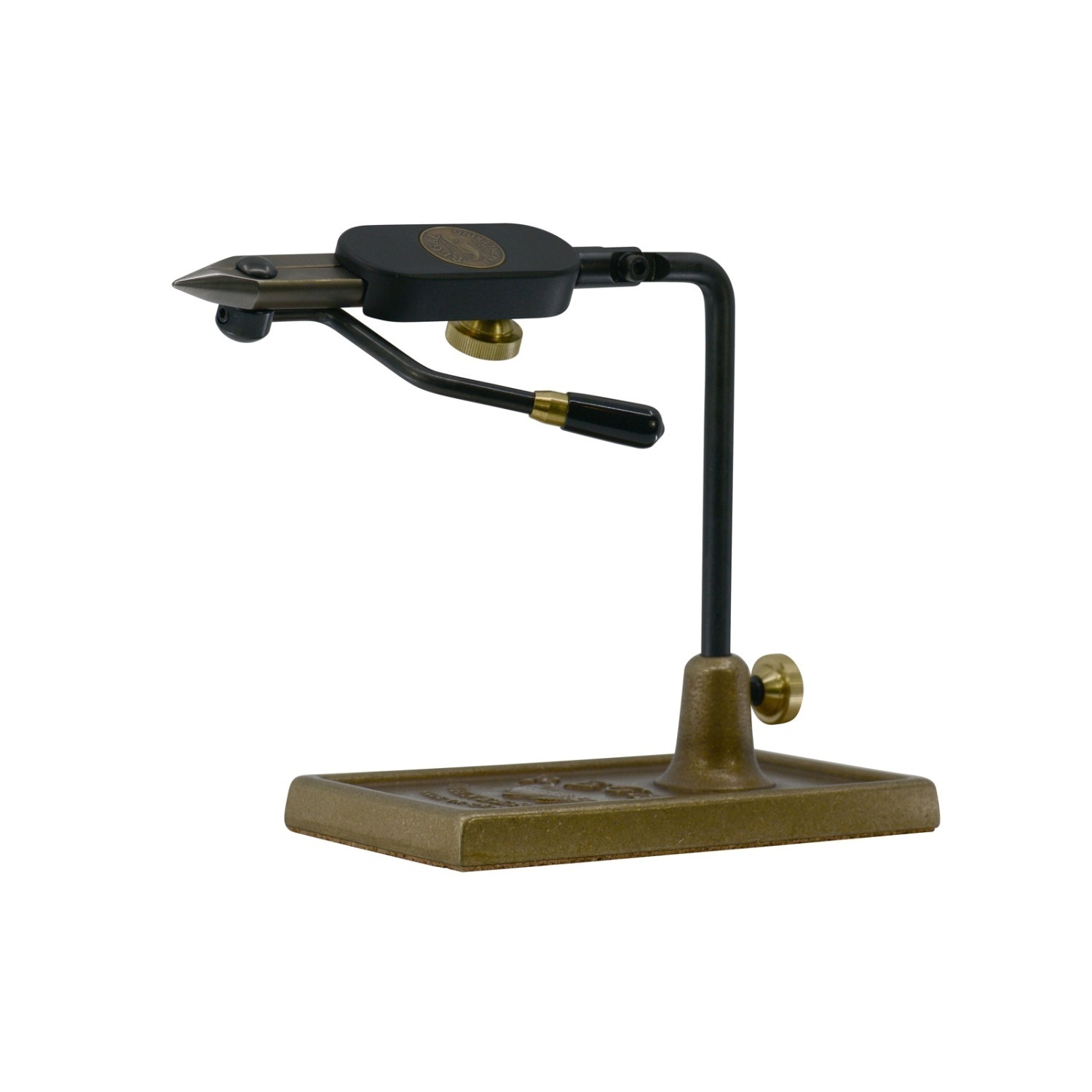 Regal Medallion Series Vise - Stainless Steel Jaws/Bronze Traditional Base i gruppen Krok & Småplock / Flugbindning / Bindstäd hos Sportfiskeprylar.se (REG-STNSBMM-40T)