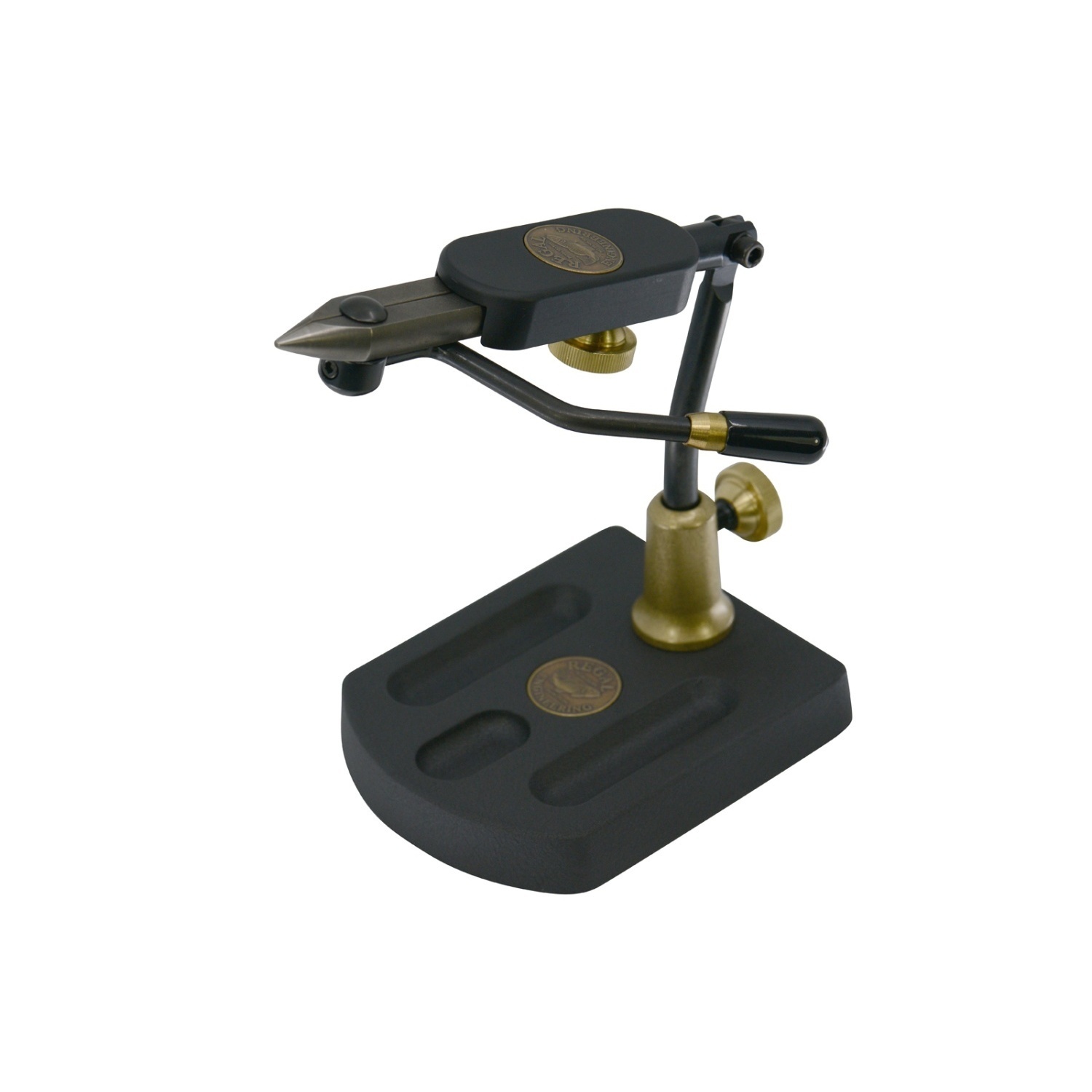 Regal Travel Vise - Stainless Steel Jaws/Aluminum Pocket Base i gruppen Krok & Småplock / Flugbindning / Bindstäd hos Sportfiskeprylar.se (REG-TRA-5S)