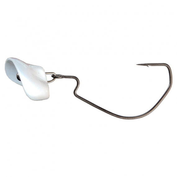 Headbanger RockerHead 6g, 3/0 (3-pack) - White i gruppen Krok & Småplock / Jiggskallar / Offset Jiggskallar hos Sportfiskeprylar.se (RH-30-14-WH)