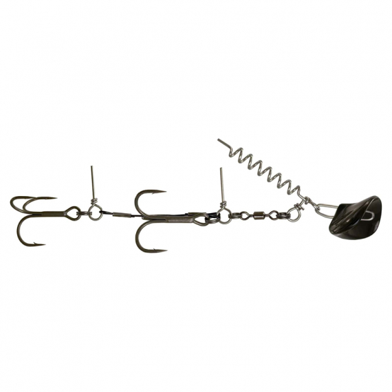 Headbanger RockerHead Stinger 1/0, 12g - Black i gruppen Krok & Småplock / Stingers & Stingertillbehör / Stingers hos Sportfiskeprylar.se (RH-ST-01-13)