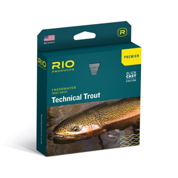 RIO Premier Technical Trout Sky Blue/Peach i gruppen Fiskelinor / Flugfiskelinor / Enhandslinor hos Sportfiskeprylar.se (RP19261r)