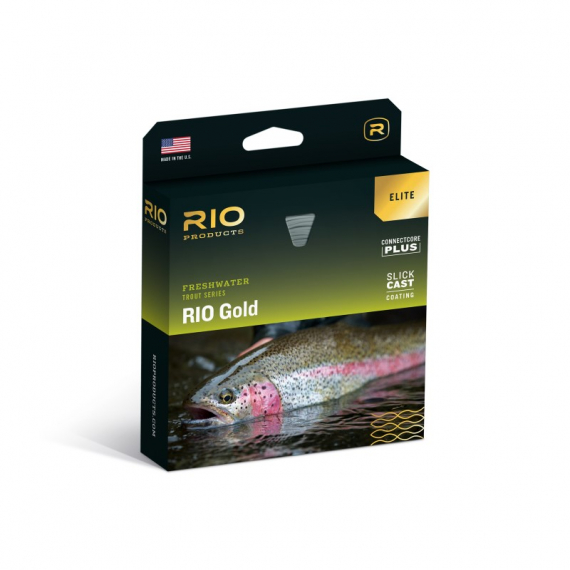 RIO Elite Gold Moss/Gold/Gray i gruppen Fiskelinor / Flugfiskelinor / Enhandslinor hos Sportfiskeprylar.se (RP19268r)