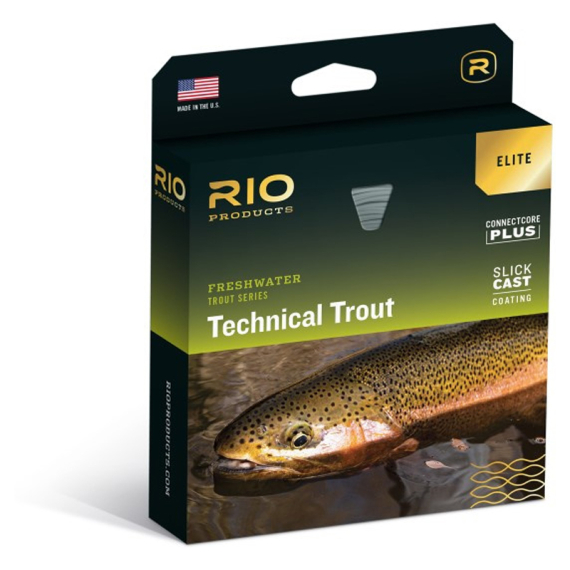 RIO Elite Technical Trout Sky Blue/Peach/Gray i gruppen Fiskelinor / Flugfiskelinor / Enhandslinor hos Sportfiskeprylar.se (RP19278r)