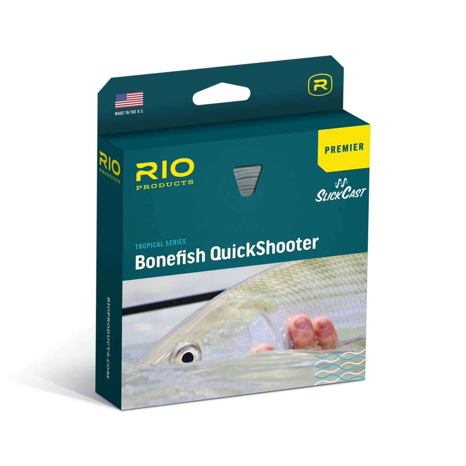 Rio Premier Bonefish QuickShooter WF Flyt - #5 i gruppen Fiskelinor / Flugfiskelinor / Enhandslinor hos Sportfiskeprylar.se (RP19635)