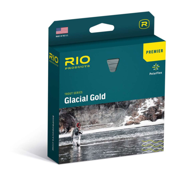 Rio Premier Glacial Gold WF Flyt i gruppen Fiskemetoder / Flugfiske / Fluglinor / Enhandslinor hos Sportfiskeprylar.se (RP19760r)