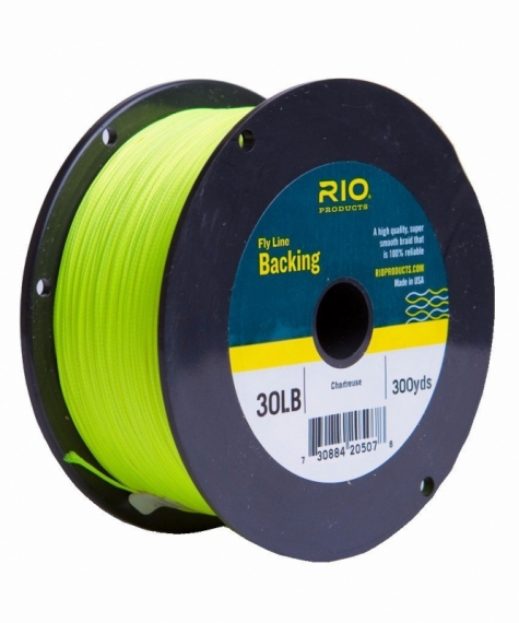 RIO Flyline Backing 30lb 300yds Chartreuse i gruppen Fiskelinor / Flugfiskelinor / Backing hos Sportfiskeprylar.se (RP20507)