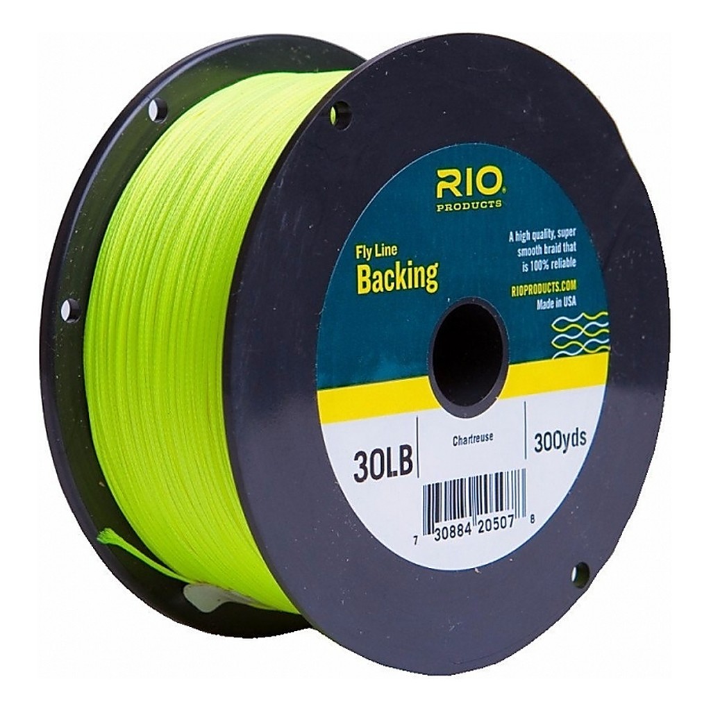 RIO Flyline Backing 30lb 300yds Chartreuse i gruppen Fiskelinor / Flugfiskelinor / Backing hos Sportfiskeprylar.se (RP20507)