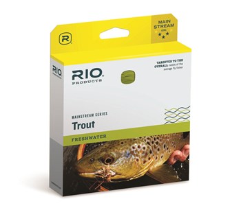 RIO Mainstream Trout Lemon Green, WF7F i gruppen Fiskelinor / Flugfiskelinor hos Sportfiskeprylar.se (RP20744)