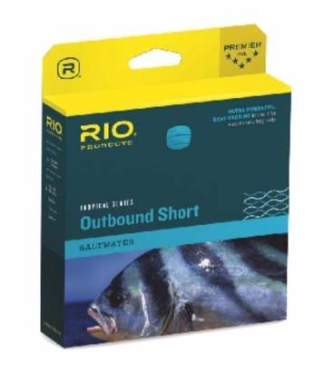 RIO Tropical Outbound Short DarkOlive/Ivory i gruppen Fiskelinor / Flugfiskelinor / Enhandslinor hos Sportfiskeprylar.se (RP21834r)