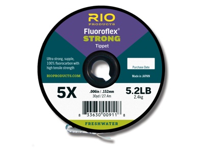 Rio Fluoroflex Strong Tippet 27,4m i gruppen Fiskemetoder / Flugfiske / Tafsar & Tafsmaterial / Tafsmaterial Flugfiske hos Sportfiskeprylar.se (RP22442r)
