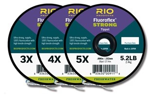 Rio Fluoroflex Strong Tippet 3-Pack i gruppen Fiskemetoder / Flugfiske / Tafsar & Tafsmaterial / Tafsmaterial Flugfiske hos Sportfiskeprylar.se (RP22453r)