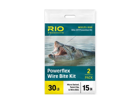 Rio Powerflex Wire Bites Leader Swivel And Twist Clip i gruppen Fiskemetoder / Flugfiske / Tafsar & Tafsmaterial / Tafsmaterial Flugfiske hos Sportfiskeprylar.se (RP26012r)