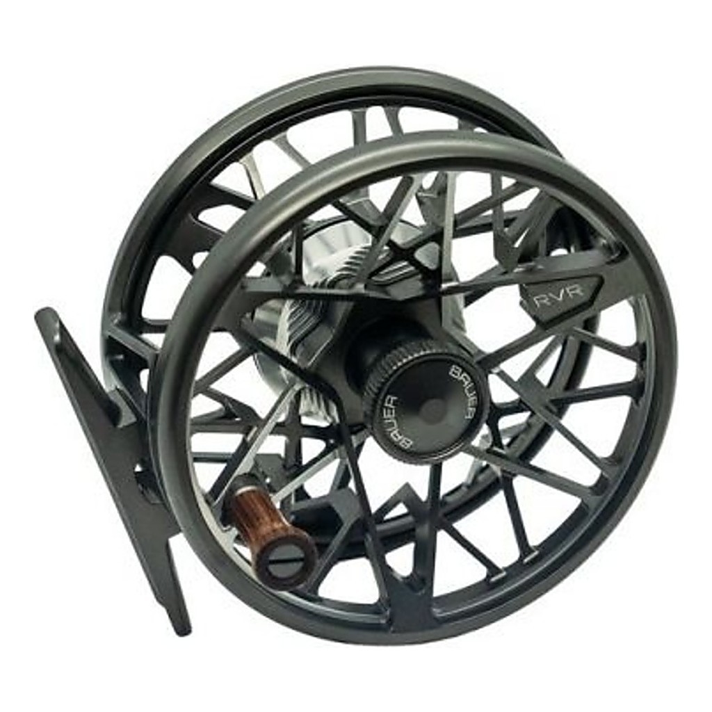 Bauer RVR Charcoal/Silver/Anodize Flugrulle - # 6/7 - Fiskerullar - Flugfiskerullar - Extraspolar - Flugrullar