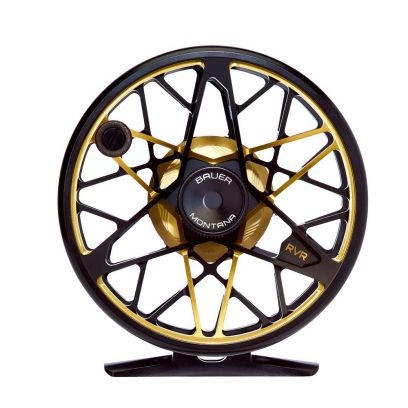 Bauer RVR Black/Gold/Anodize Flugrulle i gruppen Fiskerullar / Flugfiskerullar & Extraspolar / Flugrullar hos Sportfiskeprylar.se (RVR-G-23r)