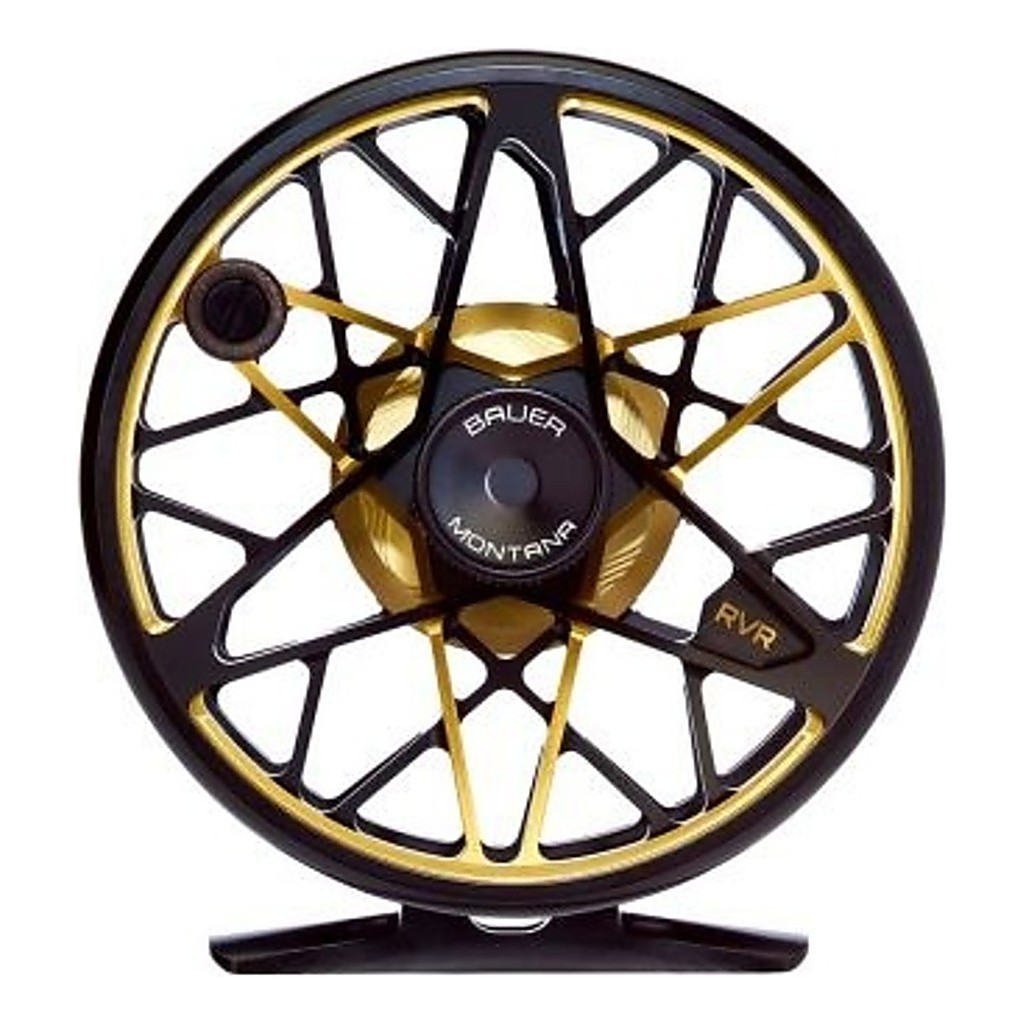 Bauer RVR Black/Gold/Anodize Flugrulle - # 6/7 - Fiskerullar - Flugfiskerullar - Extraspolar - Flugrullar