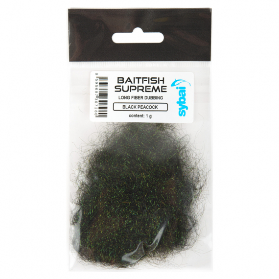 Baitfish Supreme - Black Peacock i gruppen Krok & Småplock / Flugbindning / Flugbindningsmaterial / Dubbing hos Sportfiskeprylar.se (S-273096)