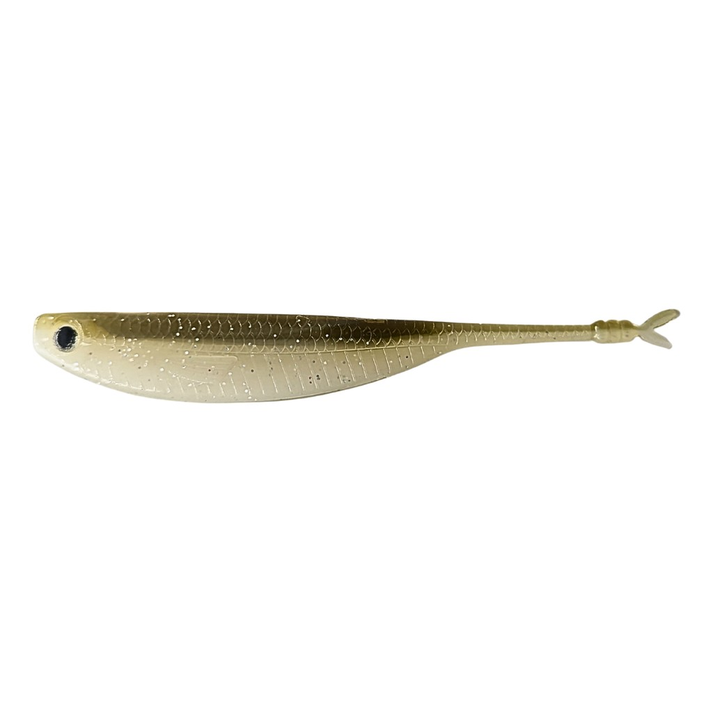 Blackfin EliteFin Minnow 9,5cm - Olive Smelt - Fiskedrag - Jiggar - Gummibeten - Soft Jerkbait - Pintails