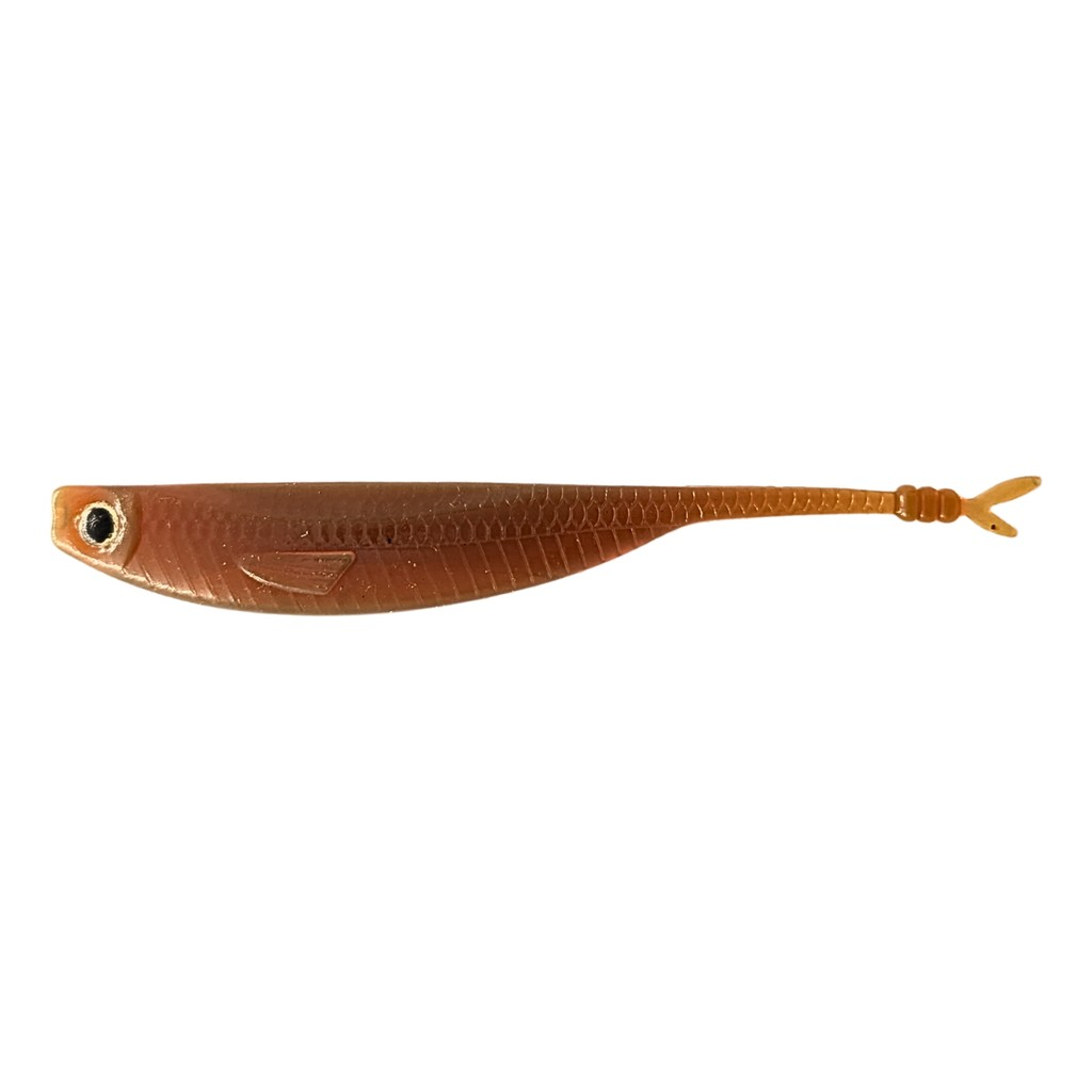 Blackfin EliteFin Minnow 9,5cm - Pure Motoroil - Fiskedrag - Jiggar - Gummibeten - Soft Jerkbait - Pintails