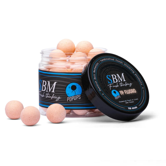 SBM Popups - FP (Washed out) i gruppen Fiskedrag / Boilies, Krokbeten & Mäsk / Popups & Wafters hos Sportfiskeprylar.se (SBM-FP-FLr)
