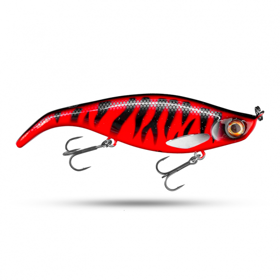 Scout Lip 14cm, 57g, Slow Sink - Red tiger i gruppen Fiskedrag / Wobblers / Grundgående Wobblers hos Sportfiskeprylar.se (SCLIPSS140-22)
