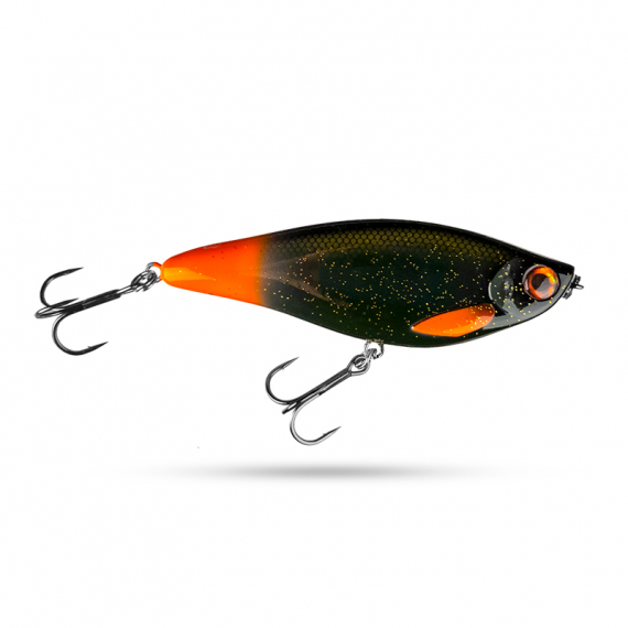 Scout Swimmer 12,5cm 67g Slow Sink - Motoroil Hottail i gruppen Fiskedrag / Swimbaits / Hårda Swimbaits hos Sportfiskeprylar.se (SCSWSS125-21)