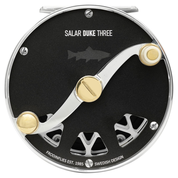 Frödin Salar Duke Reel Matte Black i gruppen Fiskerullar / Flugfiskerullar & Extraspolar / Flugrullar hos Sportfiskeprylar.se (SDKMB-01r)