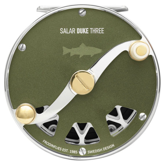 Frödin Salar Duke Reel Matte Hunter Green i gruppen Fiskerullar / Flugfiskerullar & Extraspolar / Flugrullar hos Sportfiskeprylar.se (SDKMHG-01r)