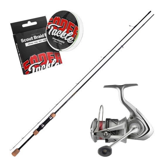 Mikado Sensual N.G. Ultra Light Spin 235cm 7\'8\'\' 2-14g Combo i gruppen Fiskeset / Haspelset / Haspelset Abborre hos Sportfiskeprylar.se (SENSUALLIGHTCROSSFIRE)