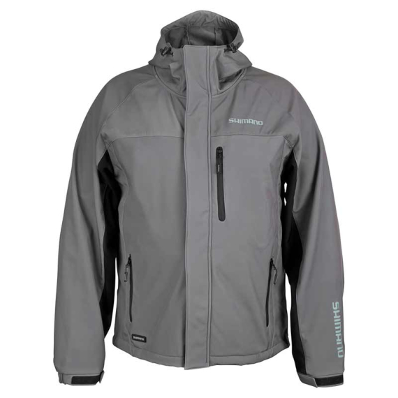 Shimano Soft Shell Jacket Grey i gruppen Kläder & Skor / Kläder / Jackor / Skaljackor hos Sportfiskeprylar.se (SHSSJGYLr)