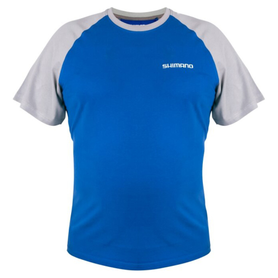 Shimano Short Sleeve T-Shirt Blue i gruppen Kläder & Skor / Kläder / T-shirts hos Sportfiskeprylar.se (SHSSSBULr)