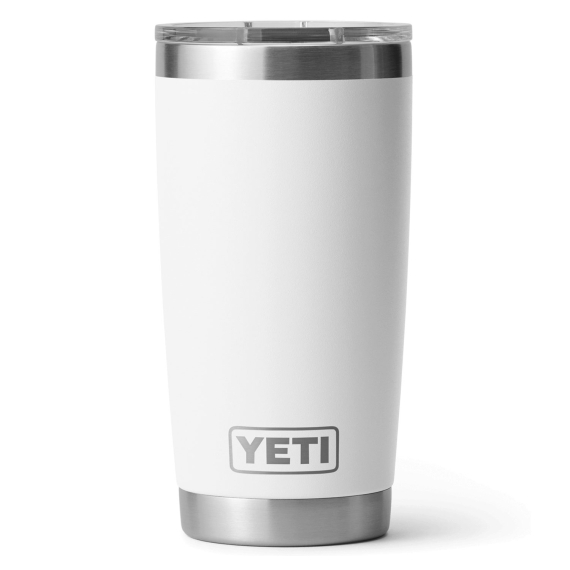 YETI Rambler 20 Oz Tumbler White i gruppen Outdoor / Friluftskök & Redskap / Termosar / Termosmuggar hos Sportfiskeprylar.se (SKU-0305-WHI)