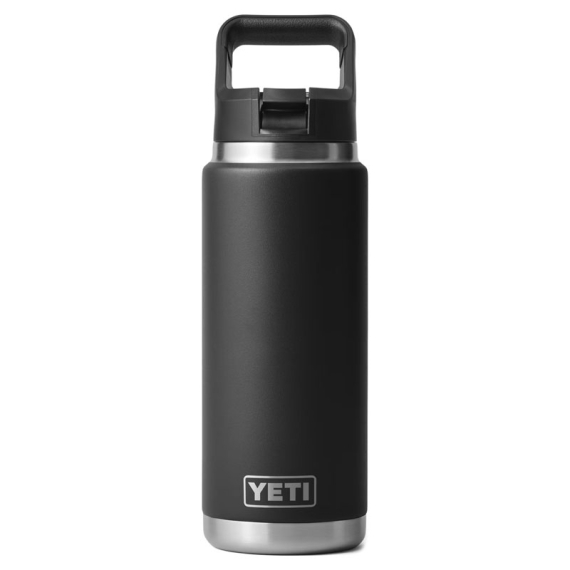 Yeti Rambler 26 Oz Straw Bottle - Black i gruppen Outdoor / Friluftskök & Redskap / Termosar / Termosmuggar hos Sportfiskeprylar.se (SKU-0319-BLK)