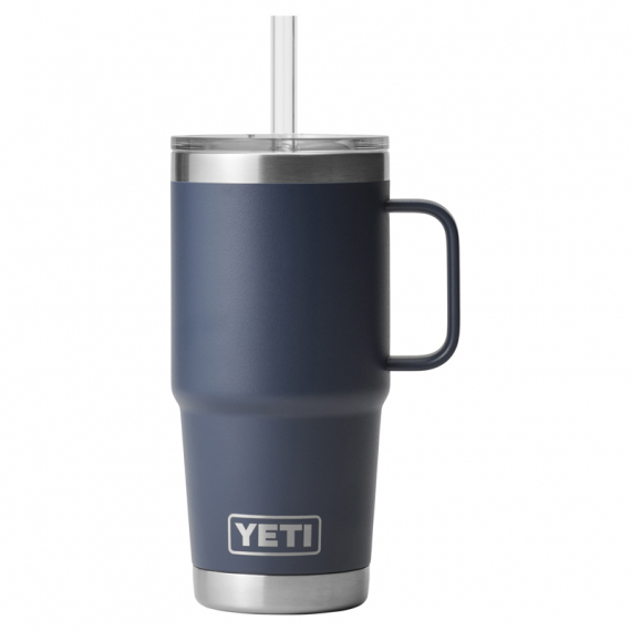 Yeti Rambler 25 Oz Straw Mug - Navy i gruppen Outdoor / Friluftskök & Redskap / Termosar / Termosmuggar hos Sportfiskeprylar.se (SKU-0326-NVY)