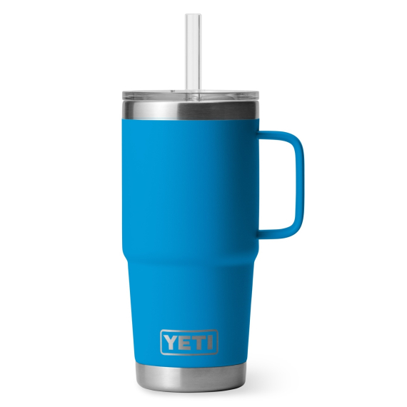 Yeti Rambler 25 Oz Straw Mug - Big Wave Blue i gruppen Outdoor / Friluftskök & Redskap / Termosar / Termosmuggar hos Sportfiskeprylar.se (SKU-0326-S24B)