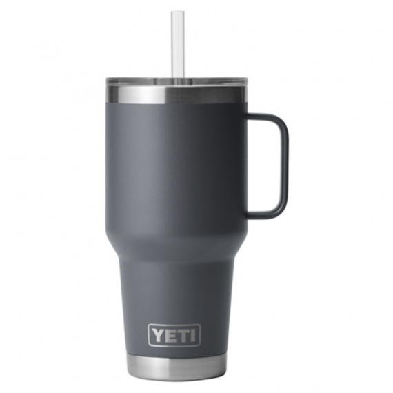 Yeti Rambler 35 Oz Straw Mug - Charcoal i gruppen Outdoor / Friluftskök & Redskap / Termosar / Termosmuggar hos Sportfiskeprylar.se (SKU-0327-CHA)