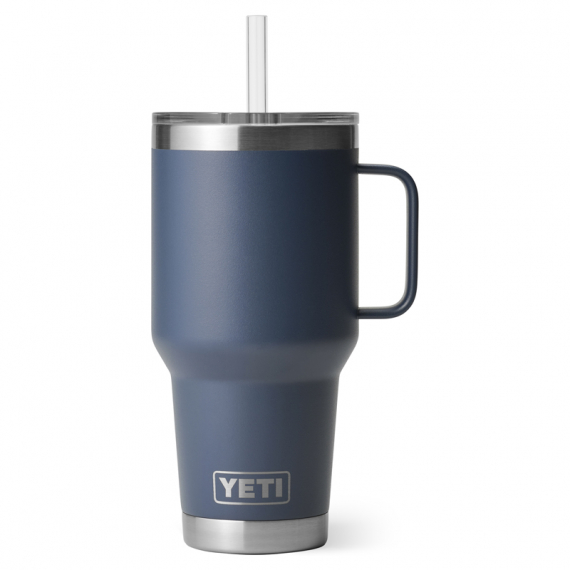 Yeti Rambler 35 Oz Straw Mug - Navy i gruppen Outdoor / Friluftskök & Redskap / Termosar / Termosmuggar hos Sportfiskeprylar.se (SKU-0327-NVY)