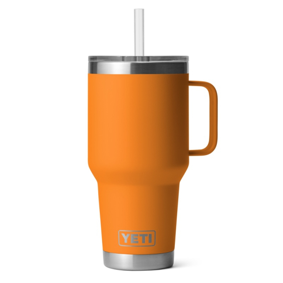 Yeti Rambler 35 Oz Straw Mug - King Crab Orange i gruppen Outdoor / Friluftskök & Redskap / Termosar / Termosmuggar hos Sportfiskeprylar.se (SKU-0327-S24O)