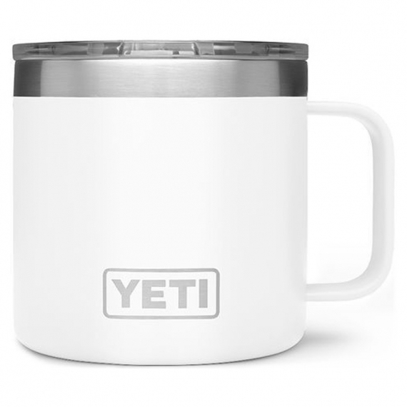 Yeti Rambler 14 Oz Mug - White i gruppen Outdoor / Friluftskök & Redskap / Termosar / Termosmuggar hos Sportfiskeprylar.se (SKU-304-1364)