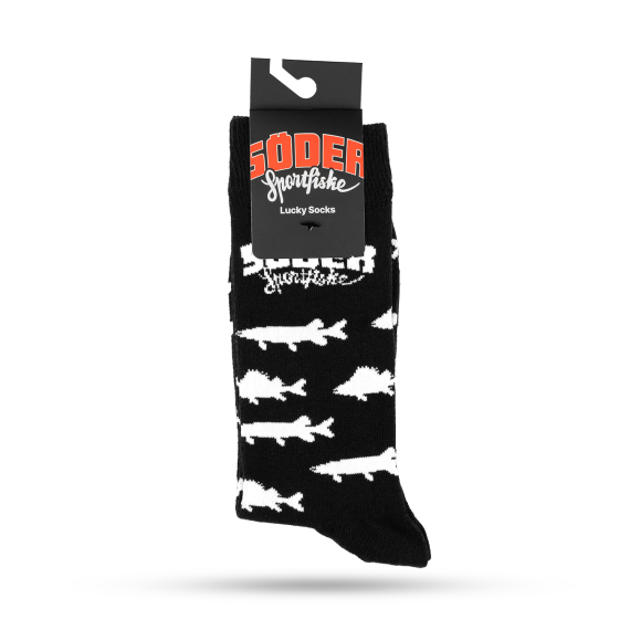 Söder Lucky Socks Salt and Pepper 41-46 1-pack i gruppen Kläder & Skor / Kläder / Underställ & Underkläder / Strumpor hos Sportfiskeprylar.se (SLSSP4146)