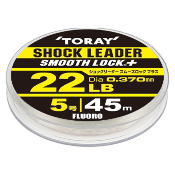 Toray Shock Leader Smooth Lock + i gruppen Krok & Småplock / Tafsar & Tafsmaterial / Tafsmaterial / Tafsmaterial Fluorocarbon hos Sportfiskeprylar.se (SMOOTHLOCKFLUORO-10LBSr)