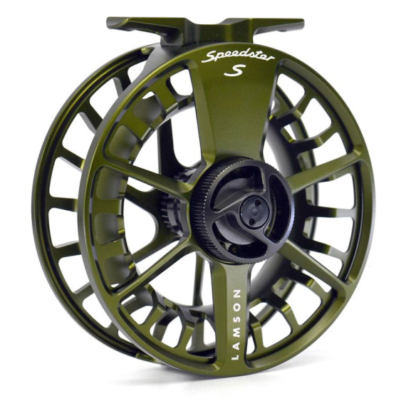 Lamson Speedster S-Series Flugrulle Olive Green i gruppen Fiskerullar / Flugfiskerullar & Extraspolar / Flugrullar hos Sportfiskeprylar.se (SPS-3PLUSREEL-Ogr)
