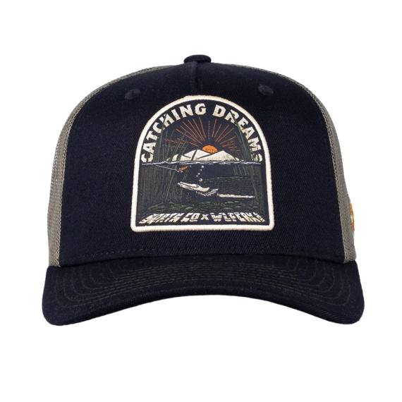SQRTN X Wolfcreek Lures Dreams Trucker Cap i gruppen Superdeals-se / Paketpris hos Sportfiskeprylar.se (SQWC-007-OSFA)