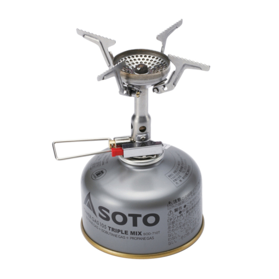 Soto Gasbrännare Amicus i gruppen Outdoor / Friluftskök & Redskap / Stormkök & Friluftskök / Gasolkök hos Sportfiskeprylar.se (SSOD-1NVE)