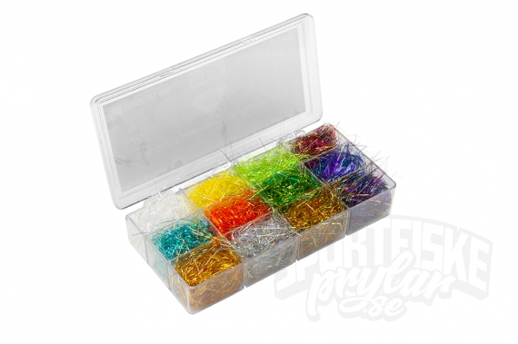 Frödin Dubbingbox Glitz i gruppen Krok & Småplock / Flugbindning / Flugbindningsmaterial / Dubbing hos Sportfiskeprylar.se (SSSGLD-DISP)