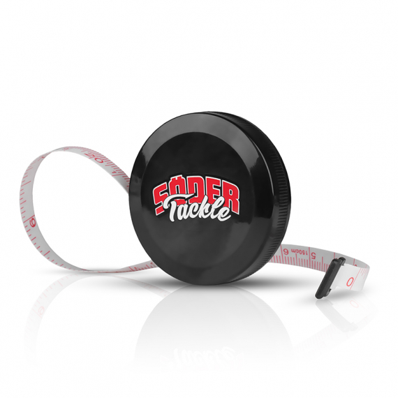 Söder Tackle Measure Tape 150cm Black i gruppen Verktyg & Tillbehör / Mätverktyg & Måttdekaler hos Sportfiskeprylar.se (ST-MT150-B)