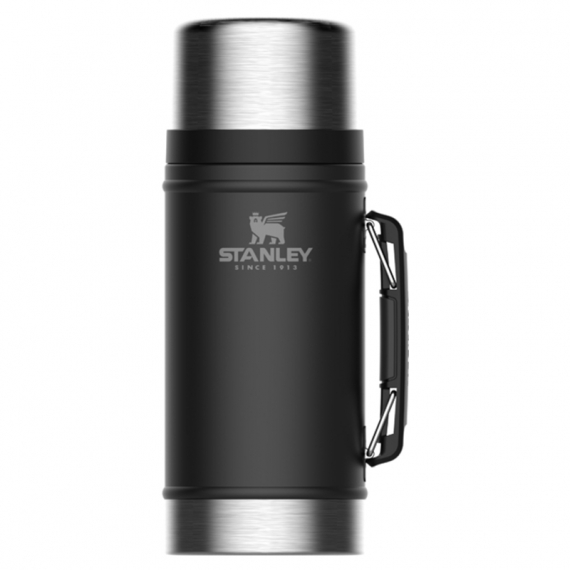 Stanley The Legendary Classic Food Jar 940ml - Matte Black i gruppen Outdoor / Friluftskök & Redskap / Matlådor & Mattermosar / Mattermosar hos Sportfiskeprylar.se (ST1007937004)