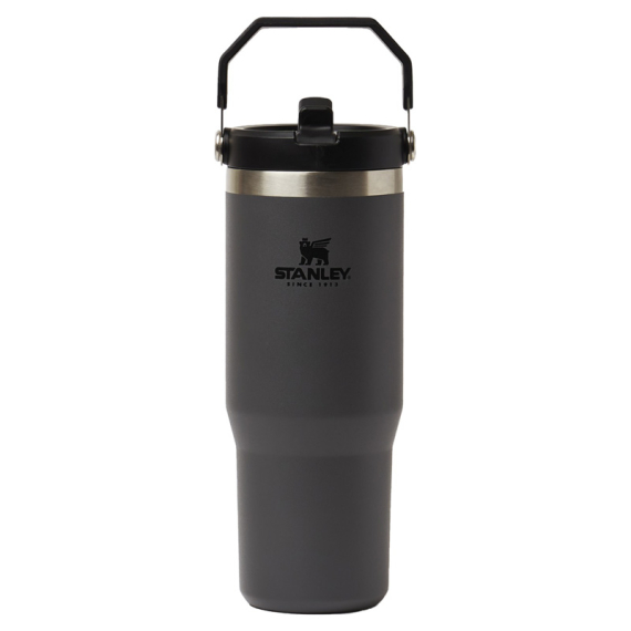 Stanley Iceflow Flip Straw Tumbler 0,89L - Charcoal i gruppen Outdoor / Friluftskök & Redskap / Termosar / Termosmuggar hos Sportfiskeprylar.se (ST1009993194)