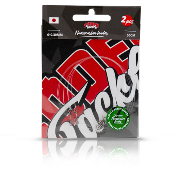 Söder Tackle Fluorocarbon Perch Leader (2-pack) i gruppen Krok & Småplock / Tafsar & Tafsmaterial / Färdiga Tafsar / Fluorocarbontafsar hos Sportfiskeprylar.se (STC-TT0007r)